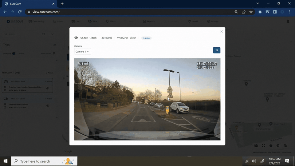 GPS Fleet Tracking Fleet Dash Cams SureCam GPS Fleet Tracking Fleet Dash Cams SureCam